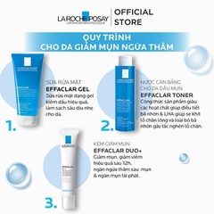 Bộ Đôi La Roche-Posay Giảm Mụn Và Ngừa Thâm Trong 12H