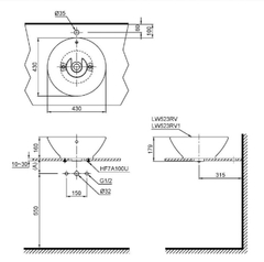 Chậu Lavabo Rửa Mặt ToTo Đặt Bàn LT523S