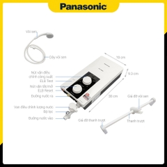 Máy nước nóng có bơm trợ lực Panasonic DH-3RP2VK (Dòng tiêu chuẩn)