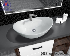 Lavabo Sứ Nổi Việt Mỹ 9083