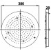 Bát sen mưa gắn trần COTTO ZF08