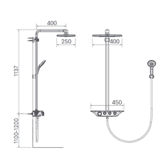 Sen Cây Tắm Inax BFV-655T