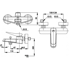 Củ Sen Tắm COTTO CT2305A