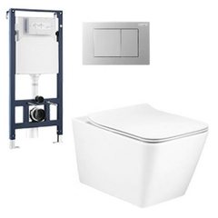 Bàn cầu treo tường nắp đóng êm Simply Modish SC197627(F)