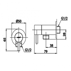 Củ sen tắm nước lạnh  COTTO CT1264C53(HM)