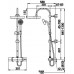 Bộ sen cây nóng lạnh bát tròn Oval COTTO CT3014ZH016