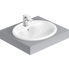 Chậu Rửa Lavabo Viglacera CD1 Âm Bàn Dương Vành