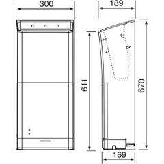 Máy sấy tay Panasonic FJ-T10T1