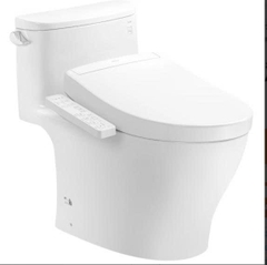 Bồn Cầu 1 Khối Nắp Rửa Điện Tử MS887CRW24