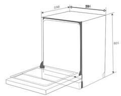 Máy Rửa , Sáy Bát Canzy CZ P1036R