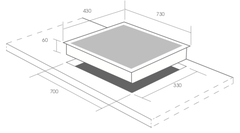 Bếp Điện Từ Canzy CZ MIX823S