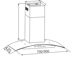 Máy Hút Mùi Canzy CZ 0470