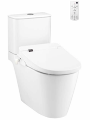 Bồn cầu 2 khối nắp điện tử COTTO C125317(CV4) - Simply Connect
