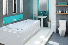 Bồn Tắm Vuông Milano 3680