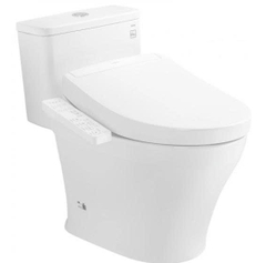 Bồn Cầu Điện Tử MS857CDW24#XW Nắp Rửa TCF33461GAA S2 Giấu Dây