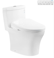 Bồn Cầu Điện Tử TOTO MS889CDRW23 Nắp TCF47360GAA Dòng S7 Tự Động Đóng Mở