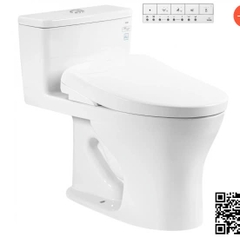 Bồn Cầu Điện Tử TOTO MS855CDW23 Nắp Rửa Washlet TCF47360GAA S7 Giấu Dây