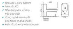 Bồn Cầu JV-C9000