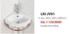 Chậu Lavabo Treo Tường JV-LKI01