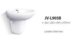Chậu Lavabo Treo Tường JV-905B