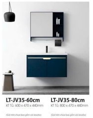 Tủ Lavabo Nhôm Cao Cấp JV-LT35 (60cm-80cm)