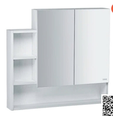 Tủ Gương Treo Phòng Tắm CAESAR EM0180V Màu Trắng