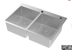 Chậu Rửa Chén Bát American Standard FFASX123 101370MS00 Hai Hộc Inox 304