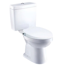 Bồn cầu 2 khối COTTO C13430(CN1) nắp rửa cơ CVN92201 Ronda