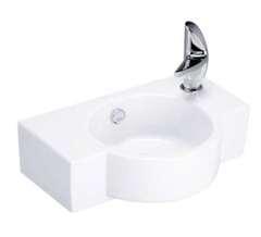 Chậu Lavabo treo tường COTTO C00547 Space Solution