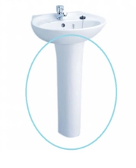 Chân chậu lavabo dài COTTO C404