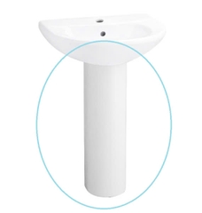 Chân chậu lavabo dài COTTO C411
