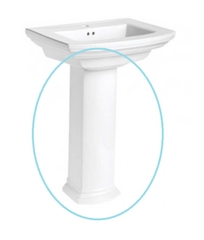 Chân chậu lavabo dài COTTO C4066