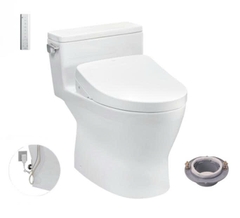 Bồn cầu TOTO MS188VKW11 T53P100VR 1 khối nắp điện tử Washlet S7 TCF4911Z