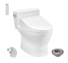 Bồn cầu TOTO MS188VKW14 T53P100VR 1 khối nắp điện tử Washlet C5 TCF24410AAA