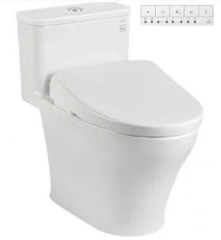 Bồn Cầu Điện Tử TOTO MS857CDW23 Nắp Rửa Washlet TCF47360GAA S7 Giấu Dây