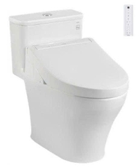 Bồn Cầu Điện Tử TOTO MS857CDW15 Nắp Rửa Washlet TCF24460AAA C5 Giấu Dây