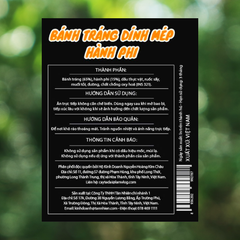 Bánh tráng DINHMEP HÀNH PHI - bánh tráng Lâm Vlog Dính Mép Hành Phi