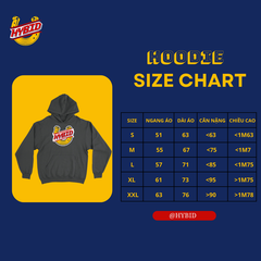 Hoodie HYBID GREY - XÁM