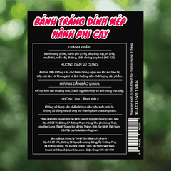 [COMBO 4 HŨ] bánh tráng DINHMEP HÀNH PHI MIX