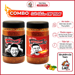 COMBO 2 hũ sốt Caytedai cay X1 và X2