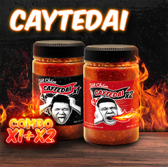 COMBO 2 hũ sốt Caytedai cay X1 và X2