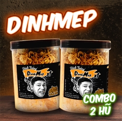 Combo 2 hũ bánh tráng DinhMep KHÔNG CAY