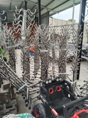 Thang xếp inox