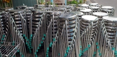 Ghế đơn inox