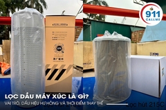 Lọc Dầu Máy Xúc Là Gì? Vai Trò, Dấu Hiệu Hư Hỏng