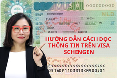 HƯỚNG DẪN CÁCH ĐỌC THÔNG TIN TRÊN VISA SCHENGEN