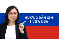 HƯỚNG DẪN XIN E-VISA NGA 2023