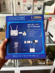 BỘ ROUTER Phát Wifi Sim 4G APTEK L300E | KKẾT NỐI ĐƯỢC 32 ThIẾT BỊ, VỚI 2 CỔNG LAN VÀ 1 CỔNG WAN