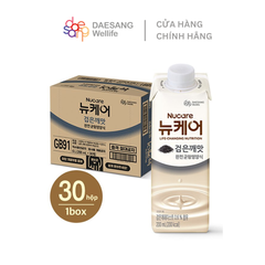 Thức uống dinh dưỡng vị mè đen NUCARE Black Sesame 200ml thùng 30 hộp