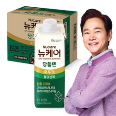 Thức uống dinh dưỡng dành cho người tiểu đường TPBS NUCARE Glucose Plan vị óc chó & đậu nành 200ml x 30 hộp